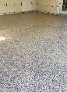 mcaleer-epoxy-garage-floor-application-over-concrete-fairhope-point-clear-montrose-alabama