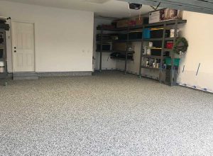 mcaleer-epoxy-garage-floor-with-fleck-non-skid-application-baldwin-county-alabama-service-area
