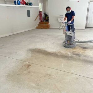 garage-floor-prep-before-fairhope-alabama-mcaleer-epoxy-garage-floors